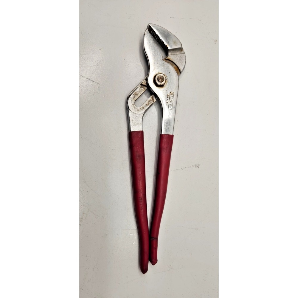 Vintage 84-140 Stanley 12" Groove Joint Pliers Japan Made